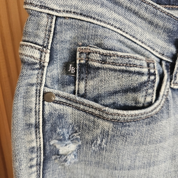 Judy Blue Women's Blue Distressed Jeans - Picture 7 of 14